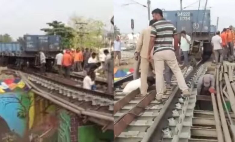Andhra Pradesh Train Accident: भारी लोडिंग के कारण माल ट्रेन गर्डर से टकराई, रेल सेवा प्रभावित
