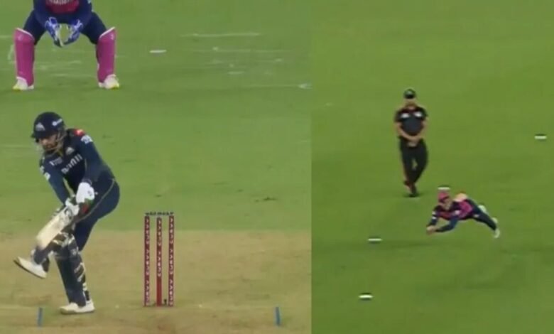 IPL 2025: Rashid Khan ने खेला तूफानी शॉट लेकिन Jaiswal की उड़ती पकड़ ने बना दिया शिकार