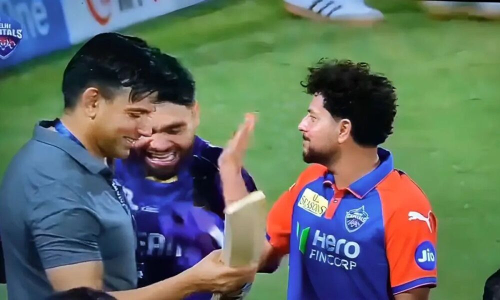 IPL 2025: DC और KKR के बीच तनाव! कुलदीप यादव और रिंकू सिंह के बीच मैच के बाद थप्पड़ वाली घटना