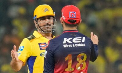 RCB vs CSK: बारिश बन सकती है विलेन, विराट-धोनी की भिड़ंत पर मंडराया संकट