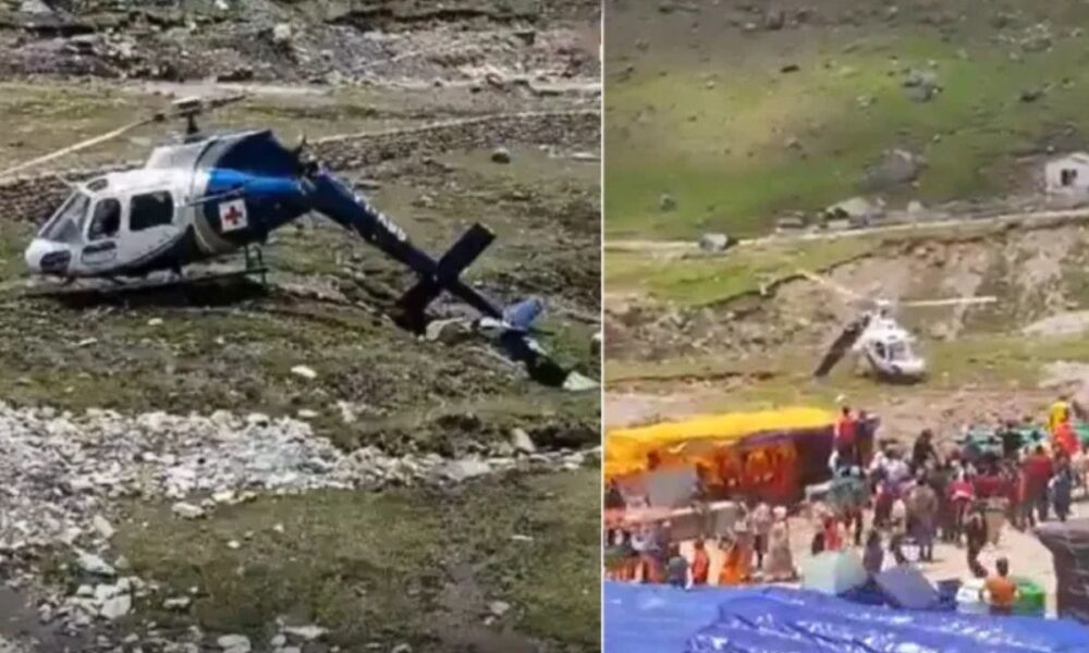 Kedarnath में AIIMS हेलीकॉप्टर हादसा! दुर्घटना के बाद राहत और बचाव कार्य में जुटी टीमों