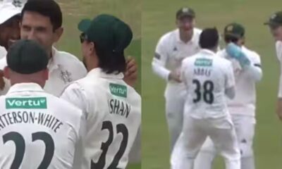 Ishan kishan and mohammad abbas viral video: पाकिस्तानी खिलाड़ी से गले मिले इशान किशन, खेल भावना या देशभक्ति सोशल मीडिया पर सवाल उठे