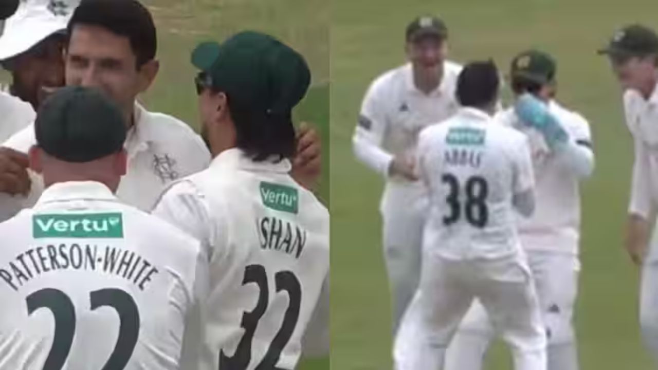 Ishan kishan and mohammad abbas viral video: पाकिस्तानी खिलाड़ी से गले मिले इशान किशन, खेल भावना या देशभक्ति सोशल मीडिया पर सवाल उठे