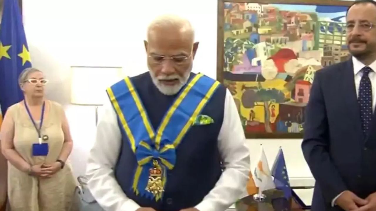 PM Modi Cyprus visit : साइप्रस ने मोदी को दिया अपना सबसे बड़ा सम्मान, क्या भारत के लिए खुलेंगे यूरोप के नए दरवाजे?