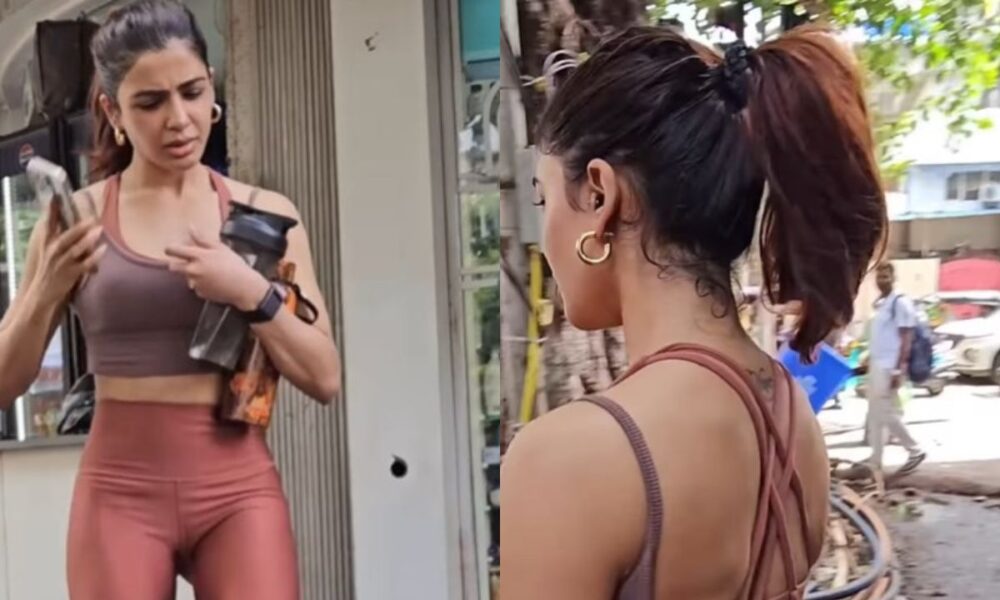 Samantha Ruth Prabhu का वायरल वीडियो, मीडिया से झगड़ा करता हुआ नजर आया