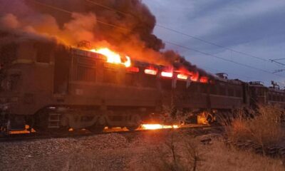 Tiruvallur Train fire accident: तिरुवल्लुर में डीजल से भरी मालगाड़ी में लगी भीषण आग, कई ट्रेनें रद्द, रेलवे अलर्ट पर