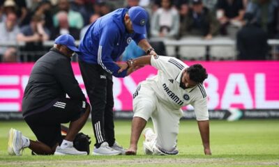 Rishabh Pant को लगी गंभीर चोट, मैनचेस्टर टेस्ट में टीम इंडिया को बड़ा झटका