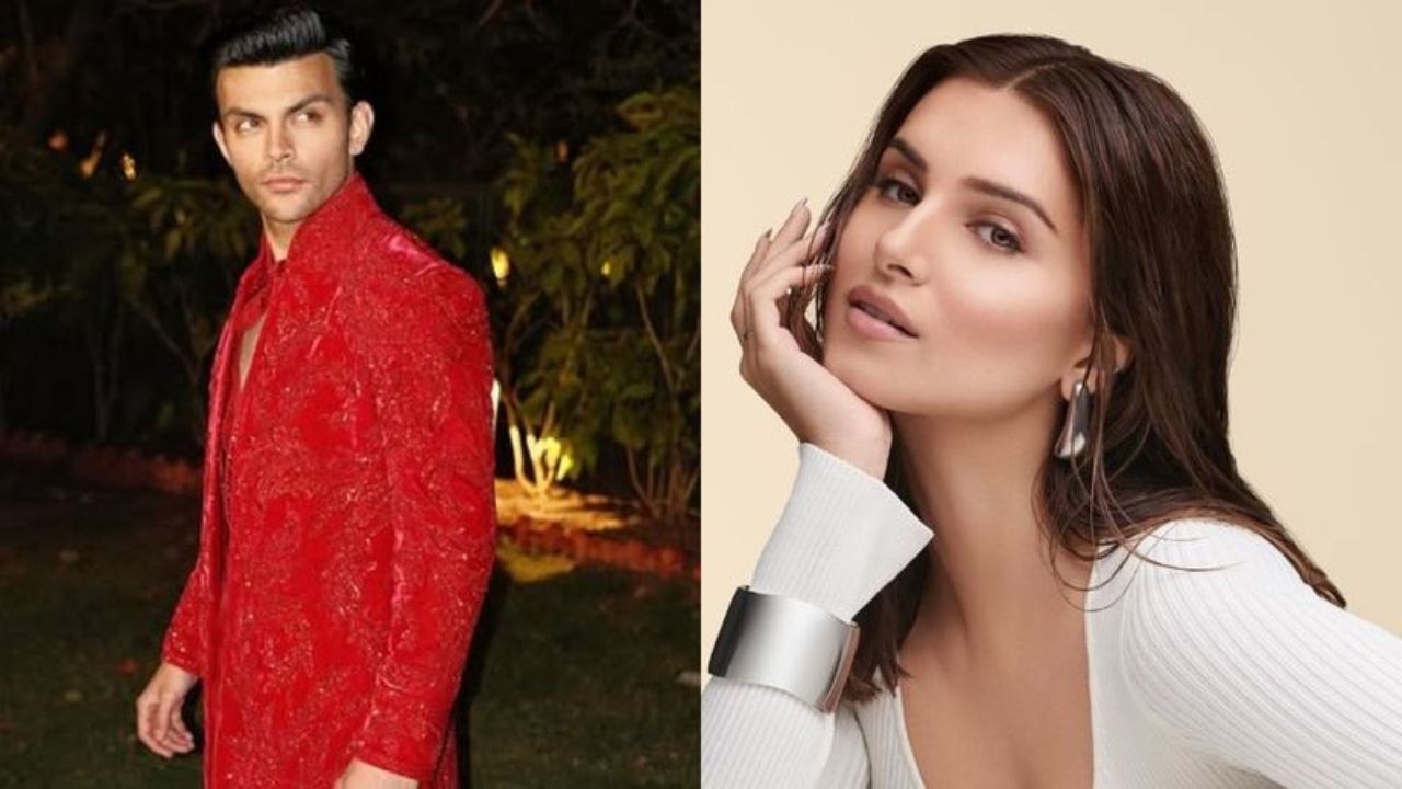Tara Sutaria-Veer Pahadia: रैंप पर फ्लाइंग किस और कैमरे के सामने खुल गया तारा-वीर का प्यार! वायरल हुआ हर पल