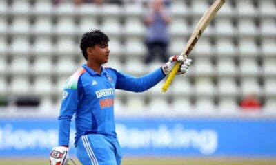 Vaibhav Suryavanshi का जलवा! गेंद से भी बना डाला रिकॉर्ड, इंग्लिश कप्तान हमजा शेख को किया शिकार