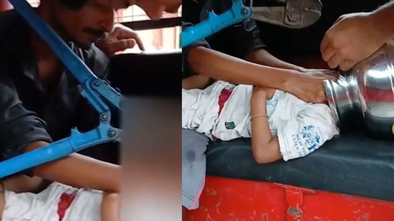 Odisha: बर्तन में फंसा मासूम का सिर, दमकल कर्मियों ने दो घंटे की मशक्कत से बचाई जान