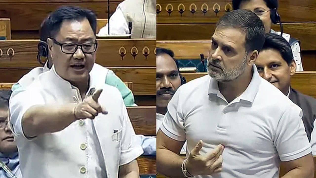 Kiren Rijiju Vs Rahul Gandhi: राहुल गांधी पर झूठ बोलने की सीमा पार करने का आरोप, किरण रिजिजू का करारा जवाब
