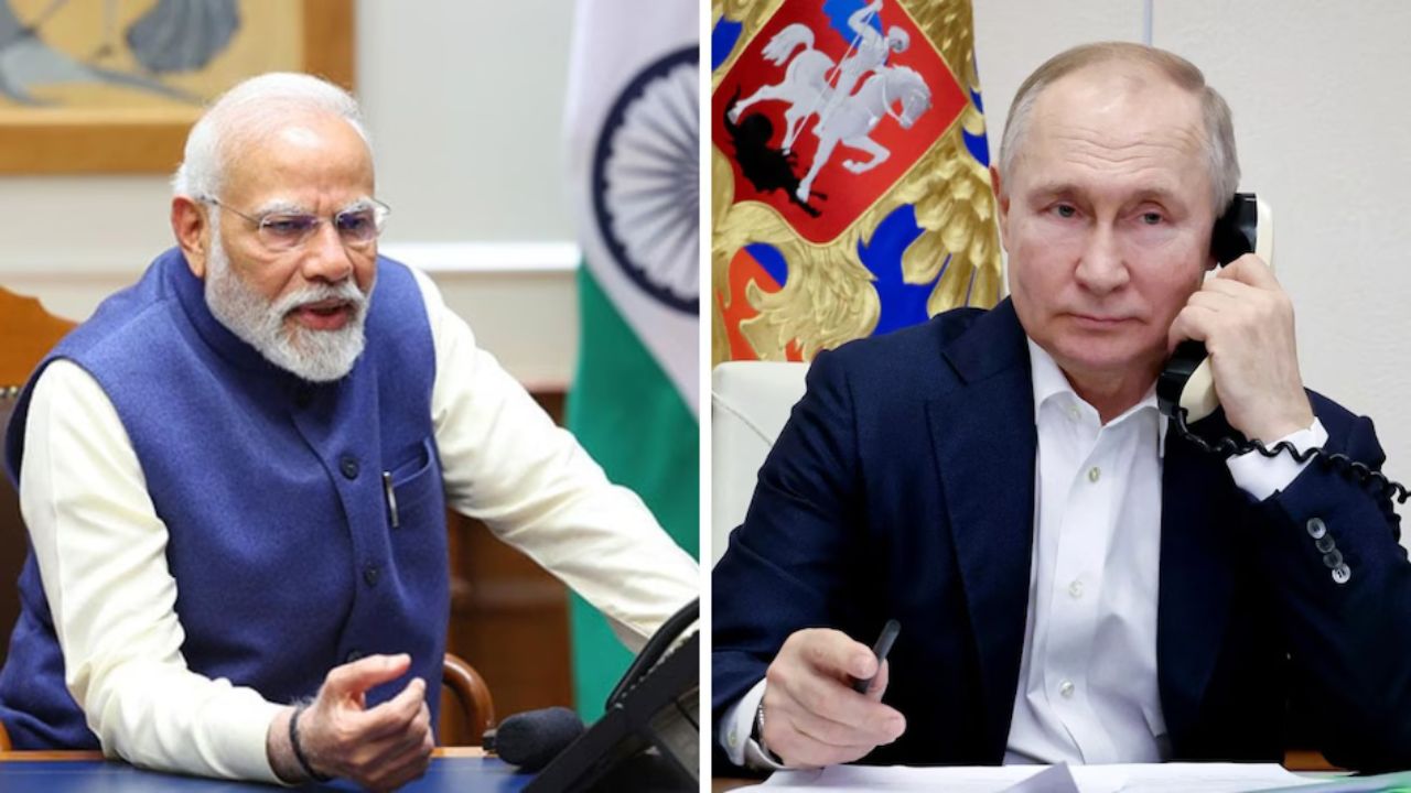 PM Modi और पुतिन के बीच हुई फोन बातचीत, यूक्रेन विवाद में शांति के लिए भारत का समर्थन