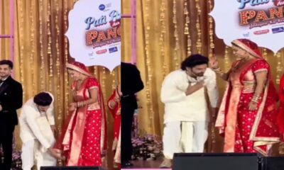 Gurmeet Choudhary: गुरमीत ने स्टेज पर पत्नी के पैर क्यों छुए? वायरल वीडियो ने सोशल मीडिया पर मचाया बवाल