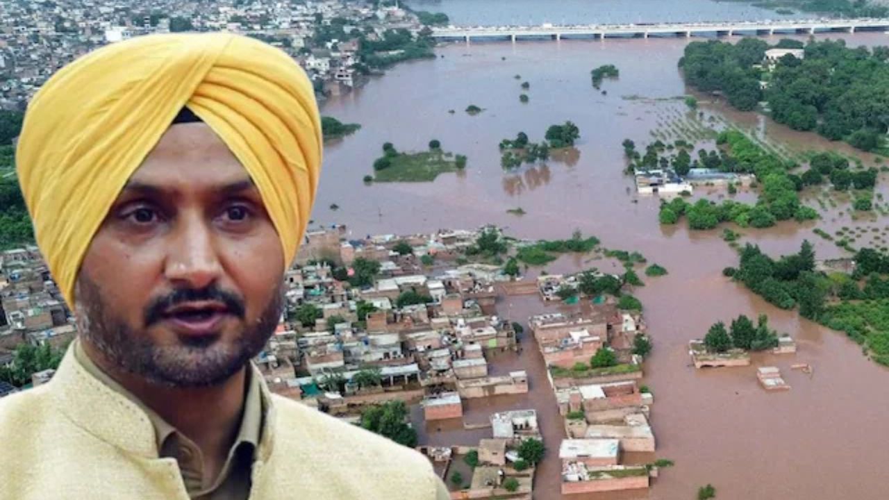 Harbhajan Singh ने बाढ़ पीड़ित पंजाब के लिए की राहत की पहल, दान की नावें और एम्बुलेंस
