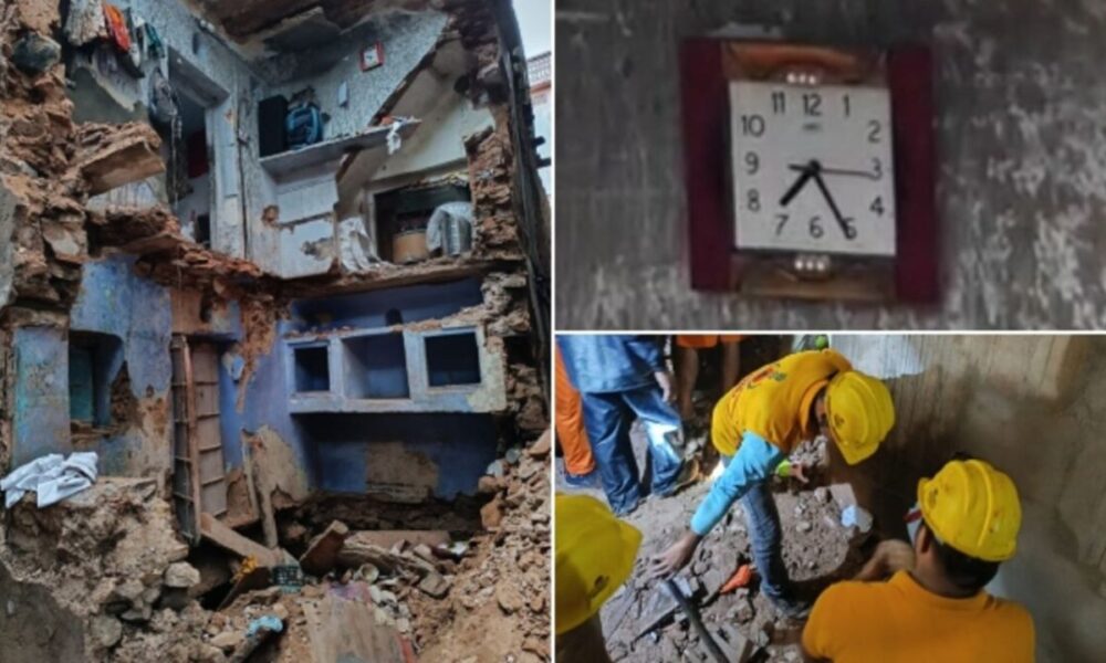 जयपुर में पुरानी इमारत बारिश की वजह से ढही, 2 की मौत और 7 घायल, बचाव कार्य जारी!