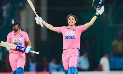 विश्व कप से पहले Smriti Mandhana का धमाका, महिलाओं की ODI में सबसे अधिक शतक बनाने वाली बन गईं