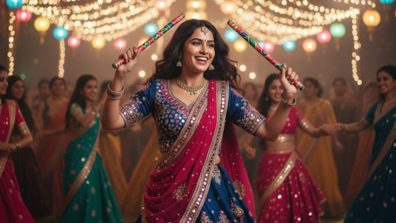 सोशल मीडिया पर ट्रेंडिंग Google Gemini AI Garba फोटो बनाने के आसान कमांड प्रॉम्प्ट जानें और तुरंत शेयर करें