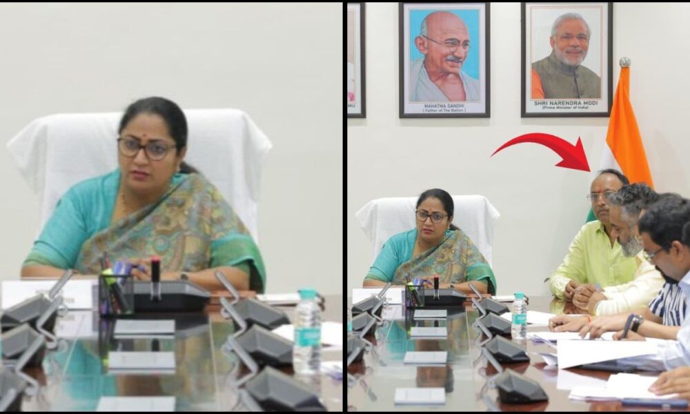 दिल्ली CM Rekha Gupta के मीटिंग में पति की मौजूदगी ने मचाई हलचल, AAP ने कहा- संविधान के खिलाफ!
