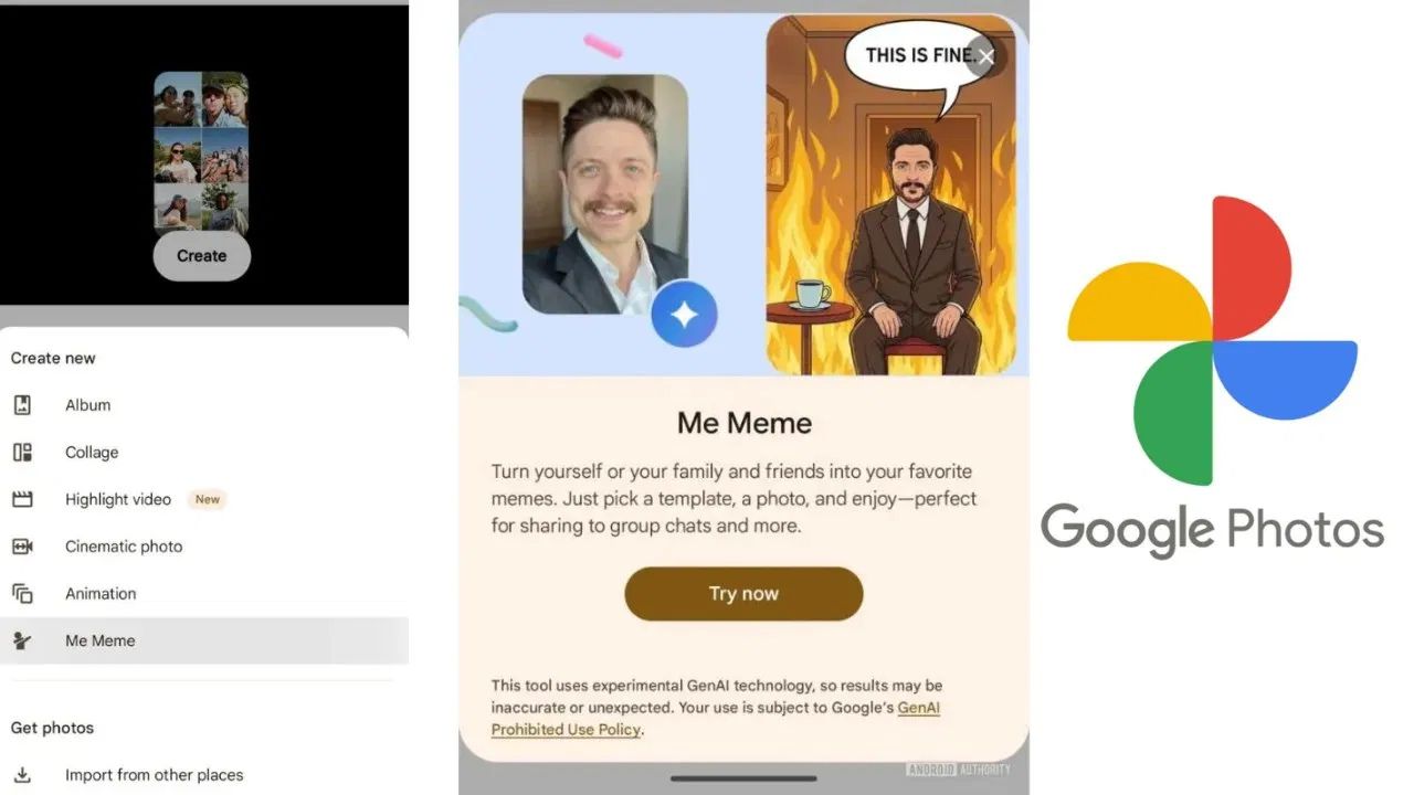 Google Photos में नया Me Meme फीचर, अब अपनी फोटो को एक क्लिक में बनाएं मज़ेदार और AI जनरेटेड मीम