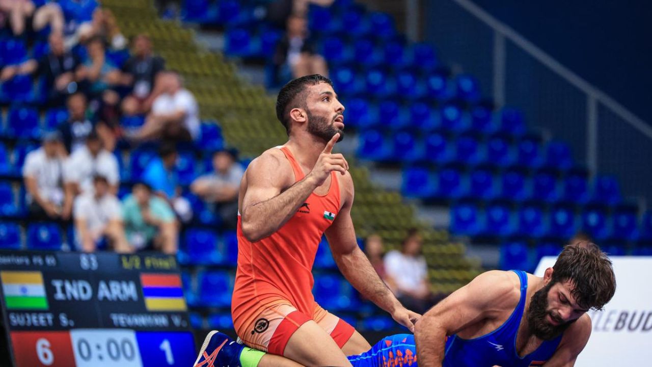 U23 World Wrestling Championships 2025: सुजीत कलकल की सुनहरी छलांग, चार मिनट में कर दिया उज्बेक पहलवान का सफाया