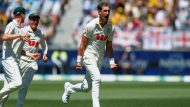 मिचेल स्टार्क बने पहले लेफ्ट आर्म तेज, गेंदबाज जिन्होंने एशेज में 100 विकेट पूरे किए शानदार प्रदर्शन जारी