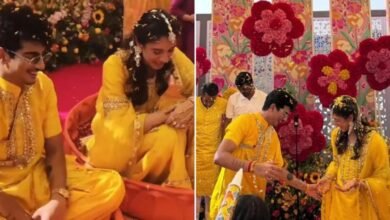 Smriti Mandhana की हल्दी में मचा धमाल, दुल्हन बनी क्रिकेट क्वीन की टीम ब्राइड्स ने लूट लिया पूरा शो