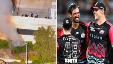 BBL क्वालिफायर में मचा हड़कंप, मैच के बीच पर्थ स्टेडियम से उठा धुआं