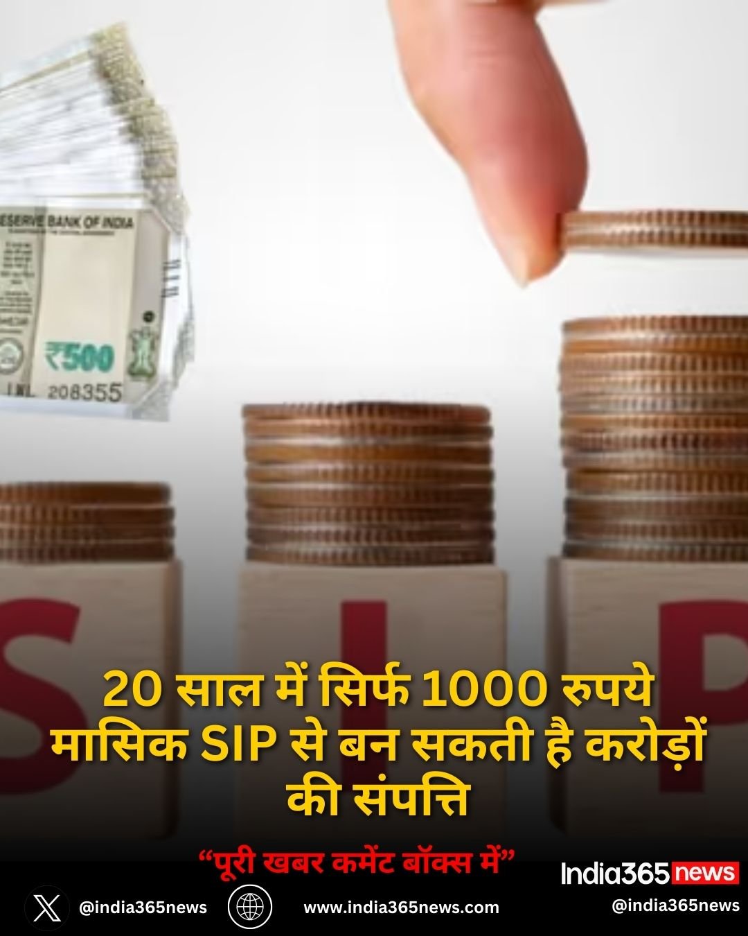 SIP Investment Returns Calculation: 20 साल में सिर्फ 1000 रुपये मासिक SIP से बन सकती है करोड़ों की संपत्ति