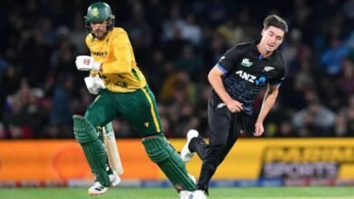 दक्षिण अफ्रीका ने न्यूजीलैंड को 33 रनों से हराकर पांचवीं टी20 सीरीज 3-2 से जीती