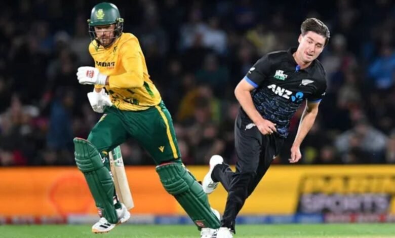 दक्षिण अफ्रीका ने न्यूजीलैंड को 33 रनों से हराकर पांचवीं टी20 सीरीज 3-2 से जीती