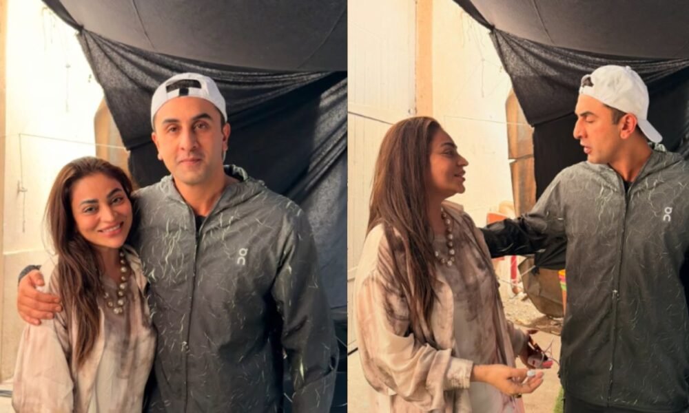 रामायण की शूटिंग से रणबीर कपूर-साई पल्लवि की सेट से सामने आई पहली झलक