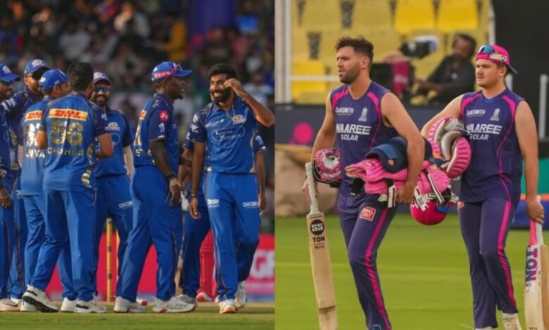 राजस्थान बनाम मुंबई हाईवोल्टेज मुकाबला आज गुवाहाटी में कौन मारेगा बाजी