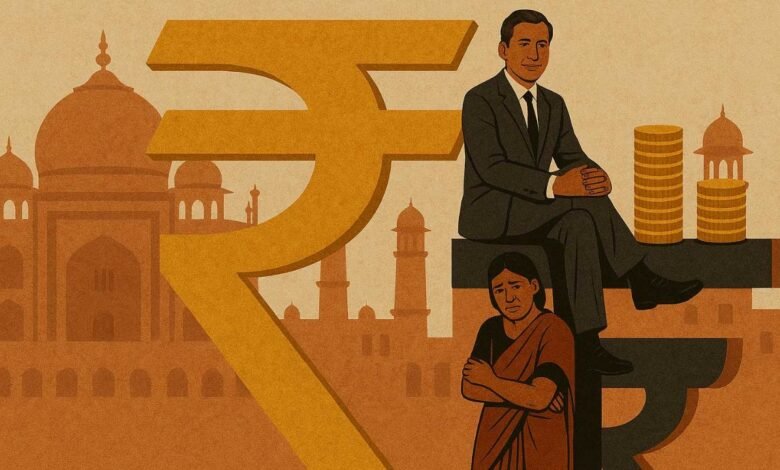 भारत में बढ़ती संपत्ति असमानता रिपोर्ट ने खोले चौंकाने वाले आंकड़े और गंभीर सवाल