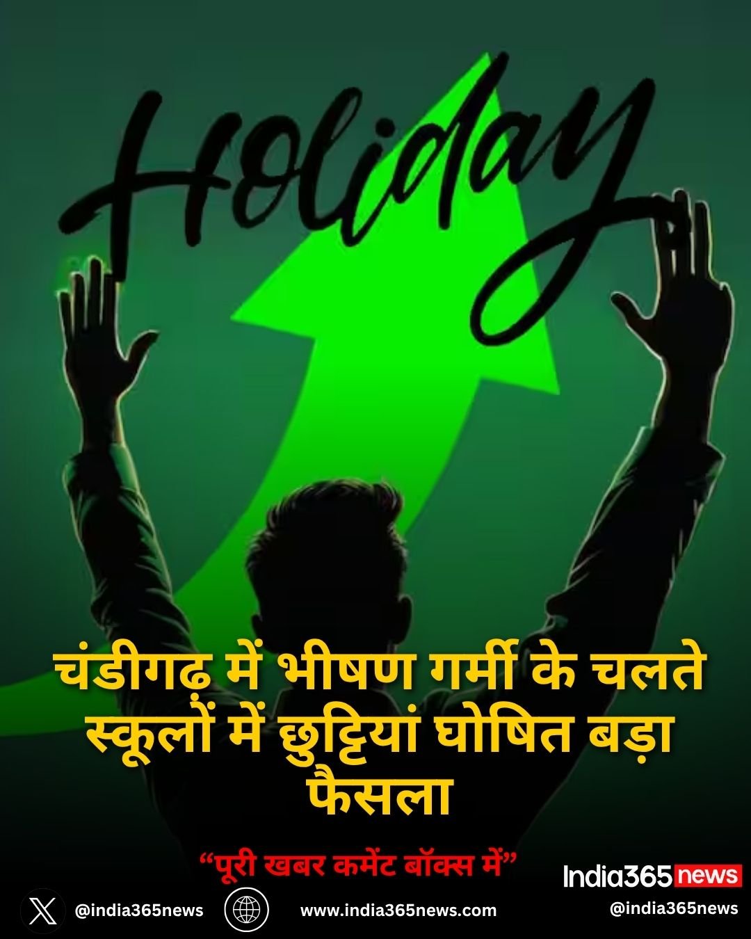 School holidays Chandigarh, heatwave India, Chandigarh government decision, heatwave alert India, summer weather India, school closure news India, India latest news, weather impact India, education news India, public safety India, climate conditions India, breaking news India, extreme heat India, government advisory India, student safety India, urban weather India, state education policy India, administrative decision India, heatwave response India, civic action India