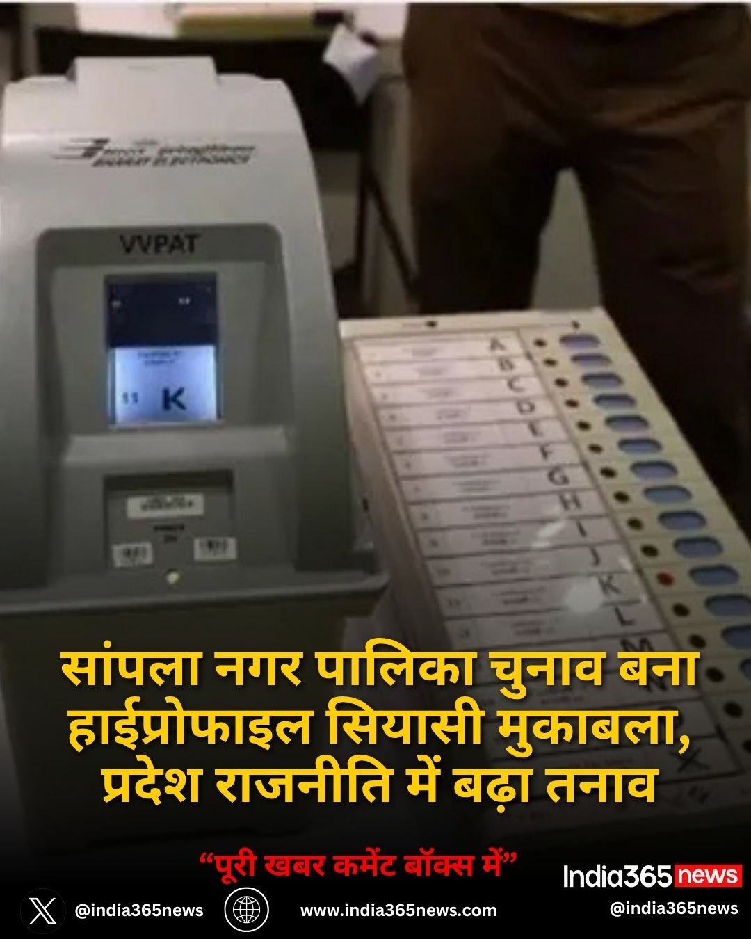 सांपला नगर पालिका चुनाव बना हाईप्रोफाइल सियासी मुकाबला, प्रदेश राजनीति में बढ़ा तनाव