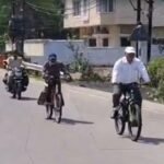मध्य प्रदेश हाईकोर्ट जज साइकिल से पहुंचे कोर्ट, PM मोदी की अपील का असर