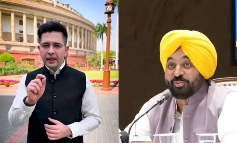 दल बदल कानून पर बवाल तेज, राष्ट्रपति से मिलने पहुंचे चड्ढा और सीएम मान