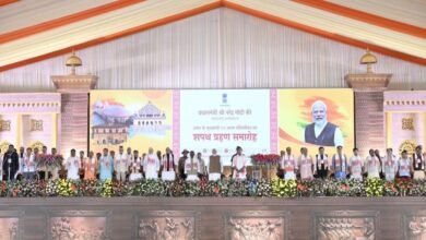 गुलाब चंद कटारिया ने गुवाहाटी में हिमंत सरमा शपथ समारोह में लिया हिस्सा