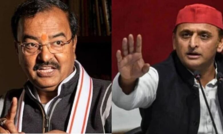 अखिलेश यादव और उपमुख्यमंत्री के बीच सोशल मीडिया पर तीखी सियासी जंग