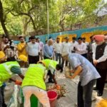 RRR सेंटर और कंपोस्टिंग मॉडल से बदली कॉलोनी की तस्वीर, LG प्रभावित