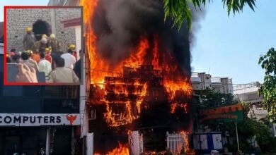 लखनऊ कोचिंग सेंटर में भीषण आग, 14 लोगों की मौत; बचाव कार्य जारी