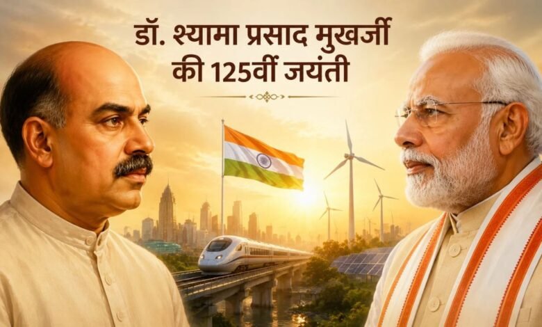 डॉ. श्यामा प्रसाद मुखर्जी की 125वीं जयंती पर PM मोदी ने दी भावभीनी श्रद्धांजलि