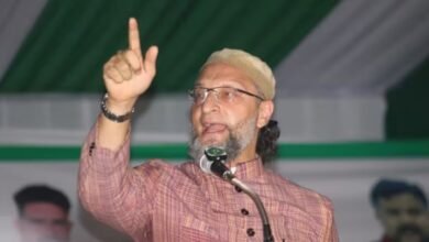 मुरादाबाद में ओवैसी का बड़ा हमला, धर्मेंद्र प्रधान के इस्तीफे पर छात्रों को किया सलाम