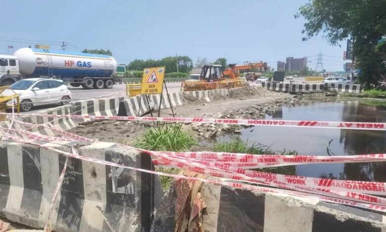 सोनीपत NH-44 पर NHAI की लापरवाही, गड्ढे में डूबकर युवक की मौत, प्रोजेक्ट डायरेक्टर पर FIR