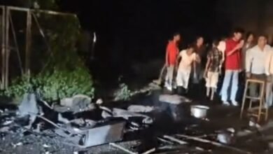 नर्मदापुरम में गैस सिलेंडर ब्लास्ट से मचा हड़कंप, पुलिस आरक्षक समेत 5 लोग गंभीर रूप से झुलसे