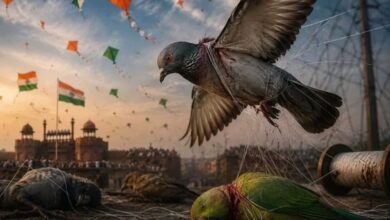 स्वतंत्रता दिवस पर पतंगबाजी बनी पक्षियों के लिए आफत, मांझे से घायल 800 से ज्यादा परिंदे अस्पताल पहुंचे