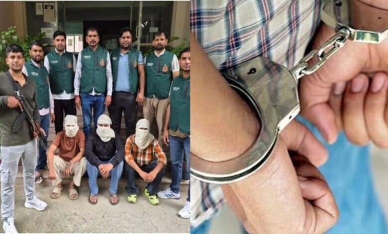 दिल्ली-NCR में वारदात से पहले बड़ी कार्रवाई, Gangland के 3 शूटर गिरफ्तार; 3 पिस्टल और कारतूस बरामद
