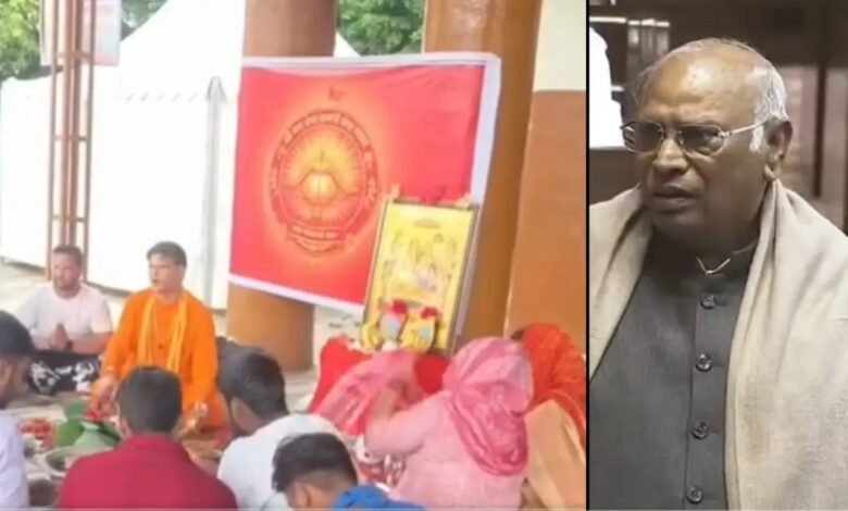हल्द्वानी मंच शुद्धिकरण मामले पर खरगे का BJP पर हमला, बोले देश में दलितों के लिए जगह नहीं, राज्यसभा में हंगामा
