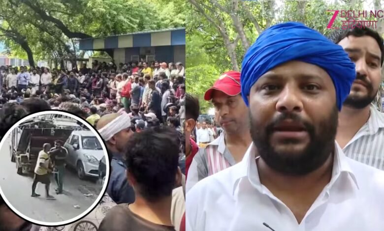 सफाई कर्मचारी हत्या मामले में सियासत तेज, AAP का आरोप- विधायक को घर से ले गई पुलिस