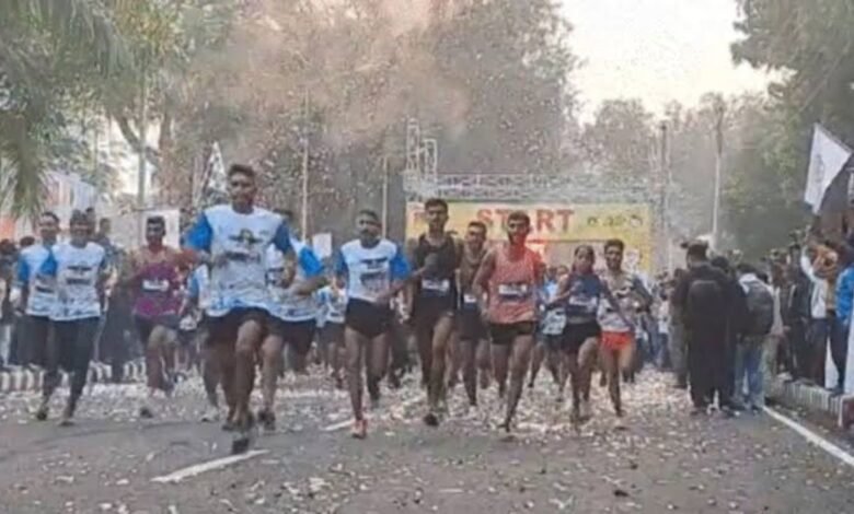 ‘ड्रग-फ्री हरियाणा’ के संकल्प के साथ फरीदाबाद नमो हाफ मैराथन-2026 आयोजित